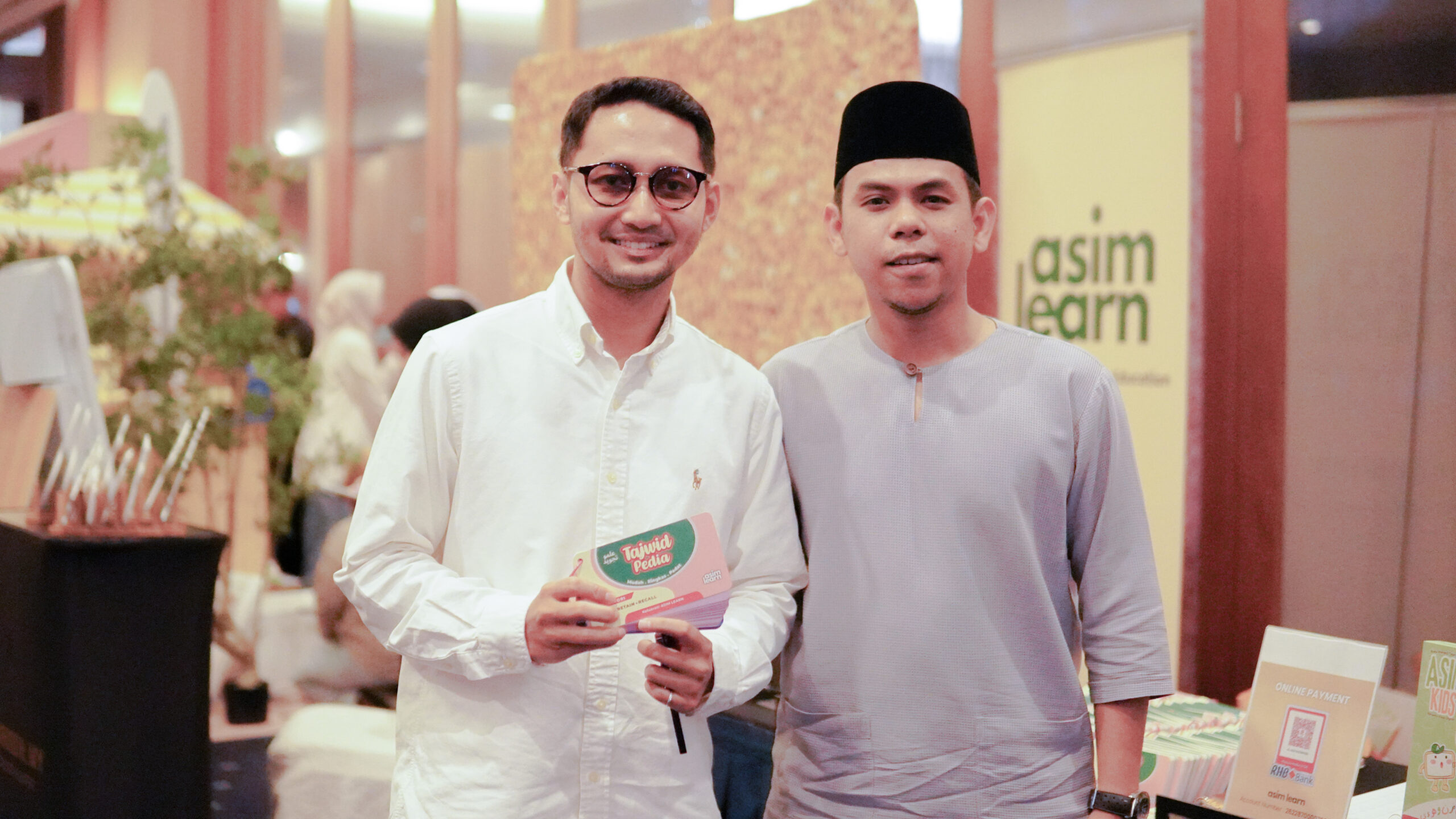Sufian Suhaimi belajar tajwid bersama Tajwidpedia