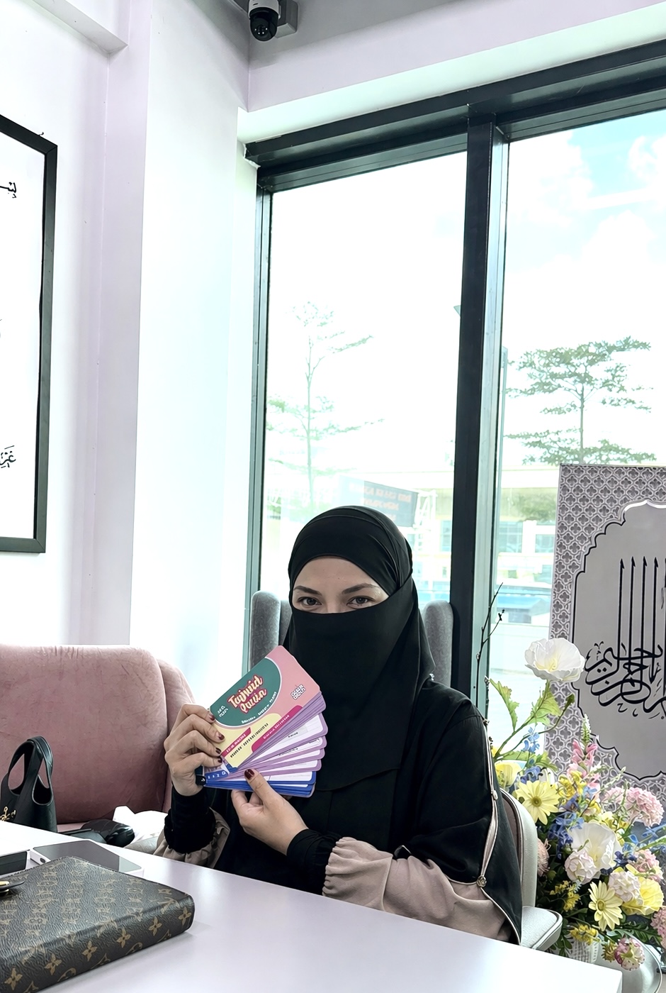 Neelofa bersama Tajwidpedia